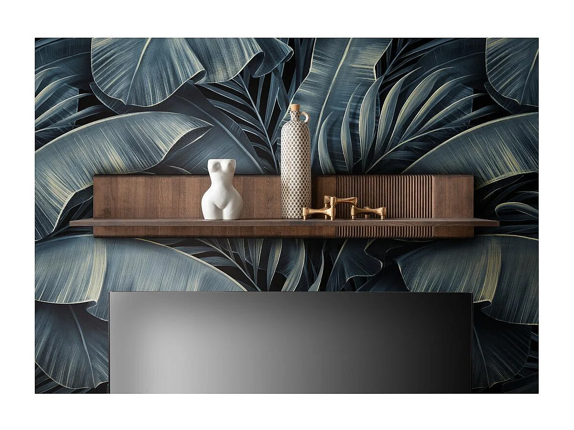 Étagère suspendue 1.4x0.22x0.24 m Hêtre tabac doryda wz-0624