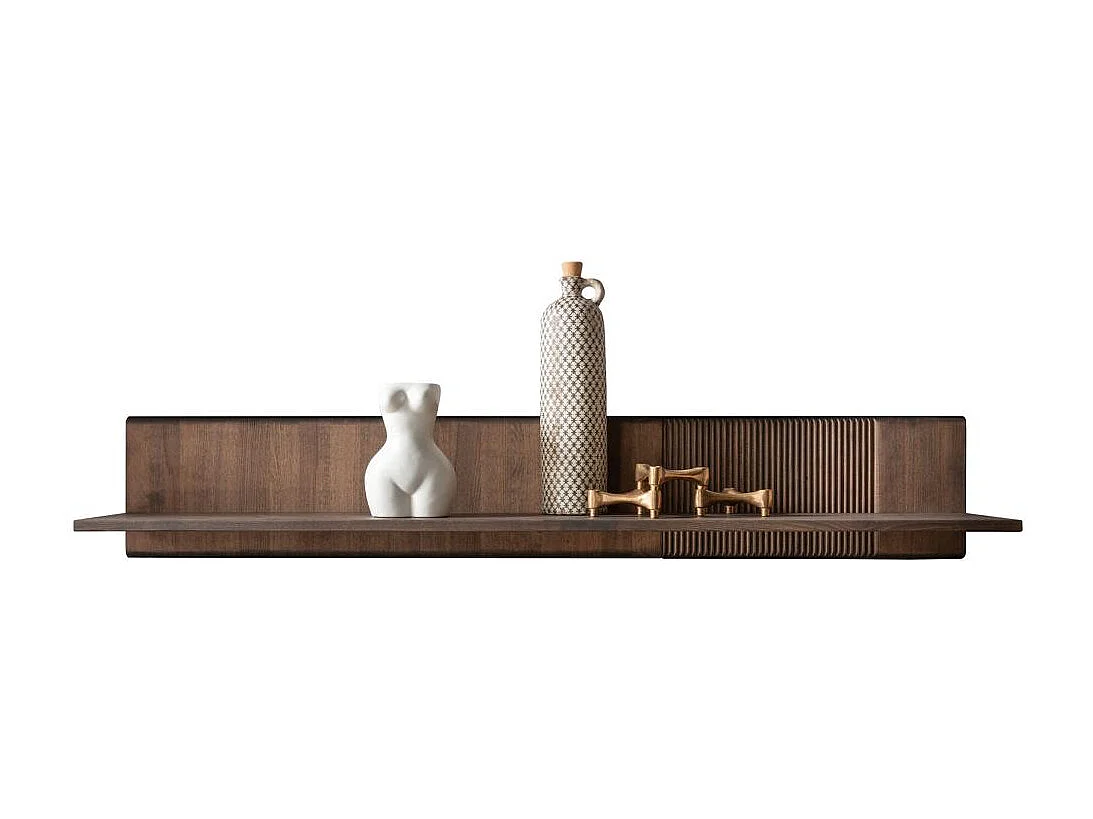 Étagère suspendue 1.4x0.22x0.24 m Hêtre tabac doryda wz-0624
