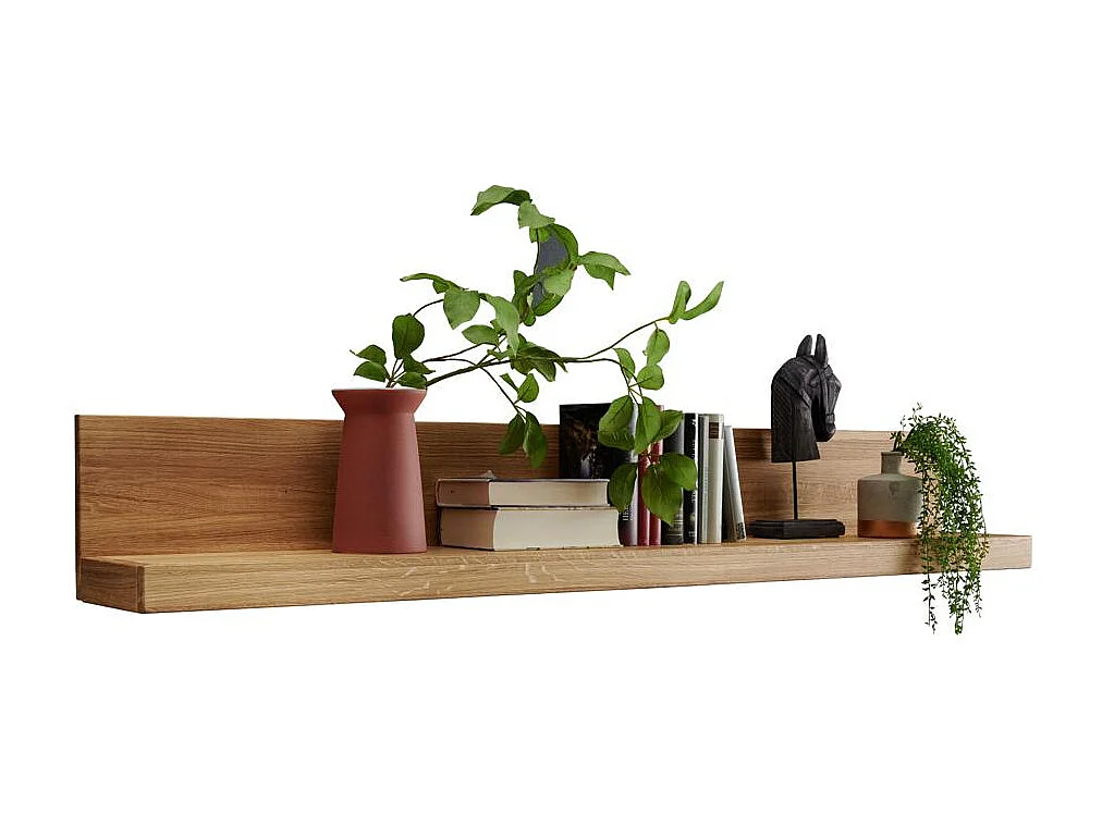 Étagère murale 1,17x0,24x0,25 m chêne huilé Robusto WZ-169