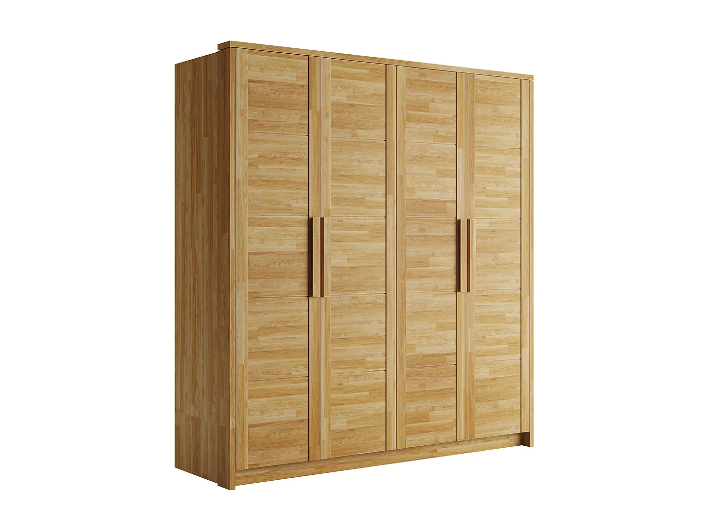 Kledingkast 2.03x0.65x2.2 m Olie eik Timo 4T WG