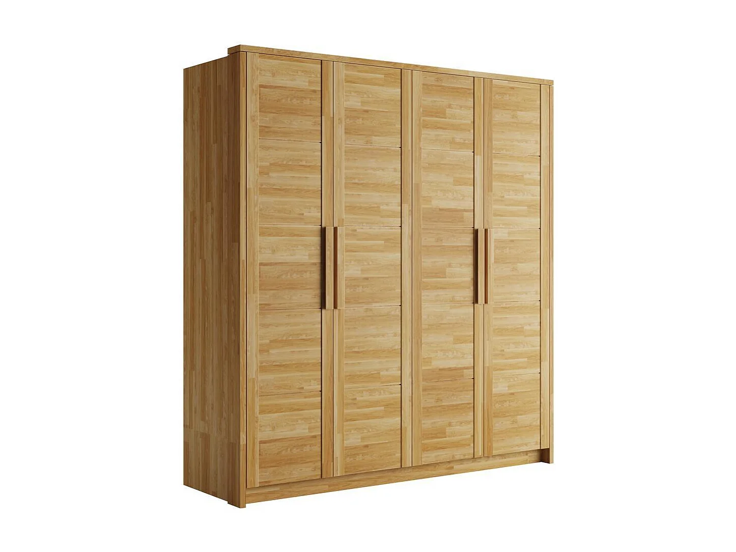 Kledingkast 2.03x0.65x2.2 m Olie eik Timo 4T WG