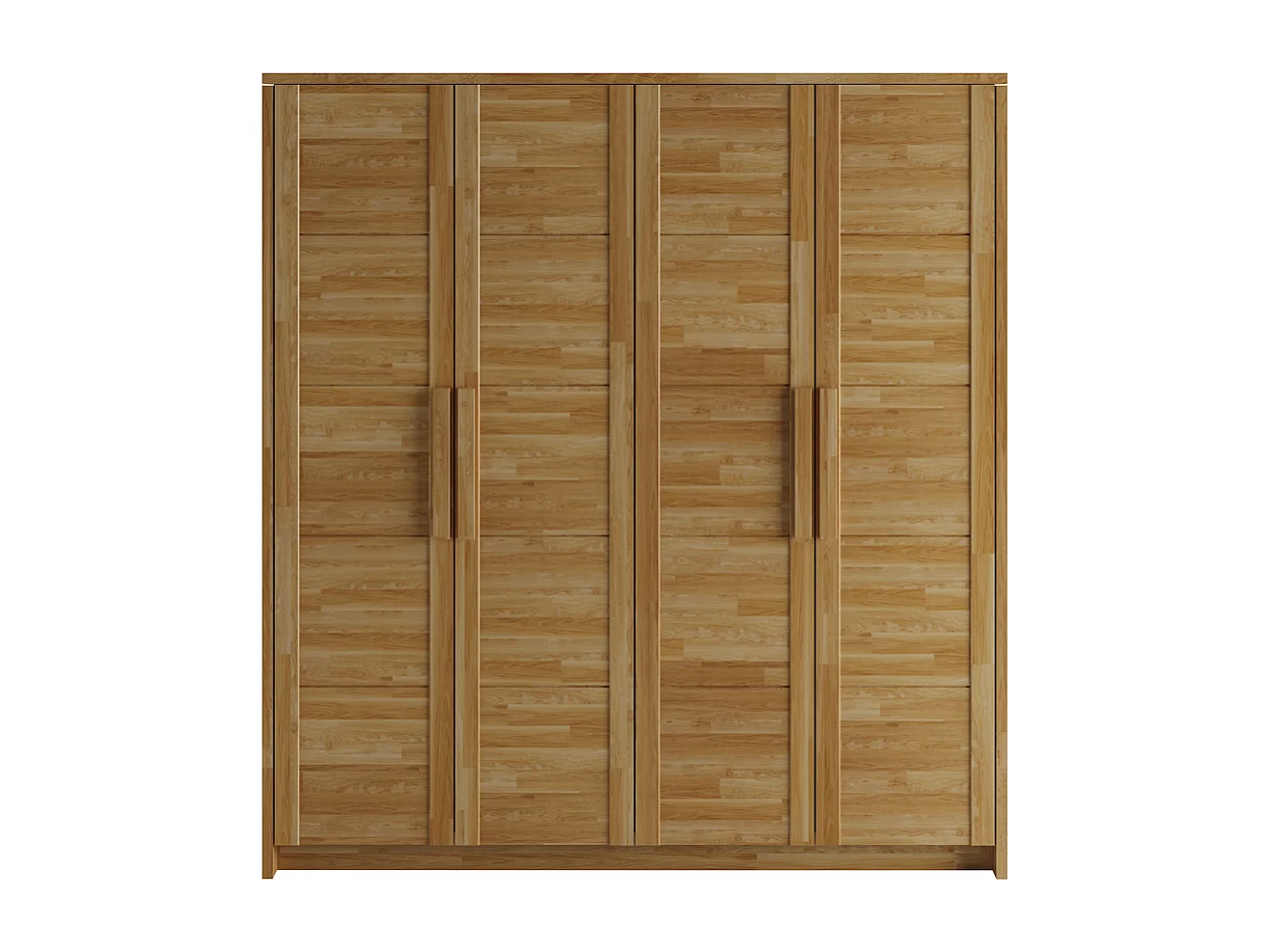 Kledingkast 2.03x0.65x2.2 m Olie eik Timo 4T WG