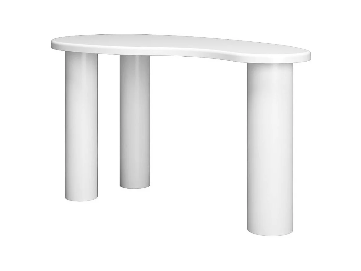 Escritorio 140x70x75 cm blanco molya