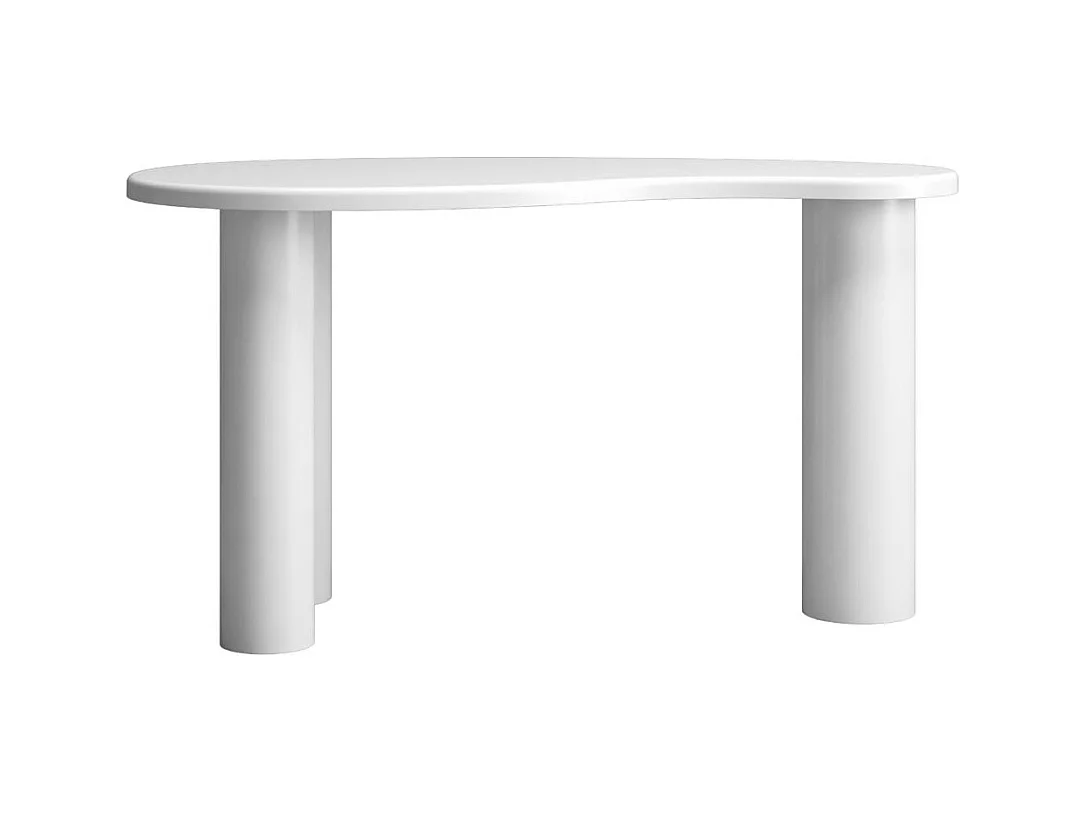 Escritorio 140x70x75 cm blanco molya