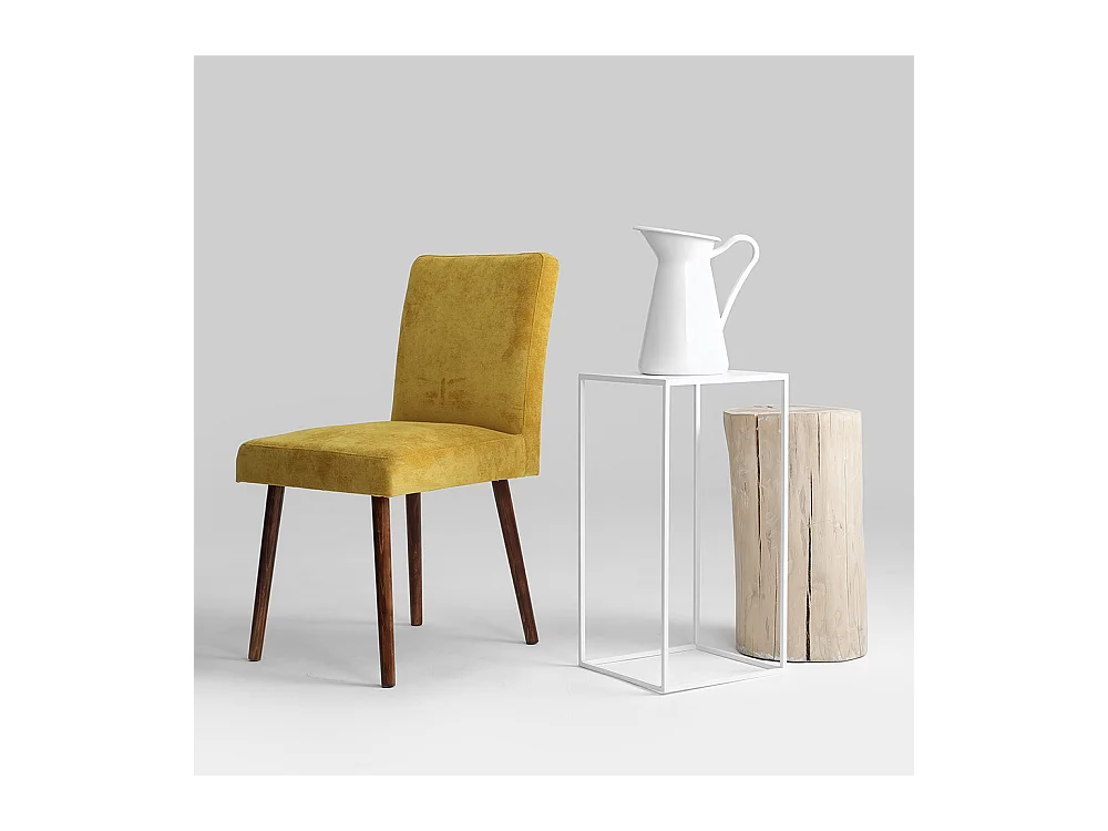 Tavolino da caffè 30x30x60 cm bianco tensio metallo 30