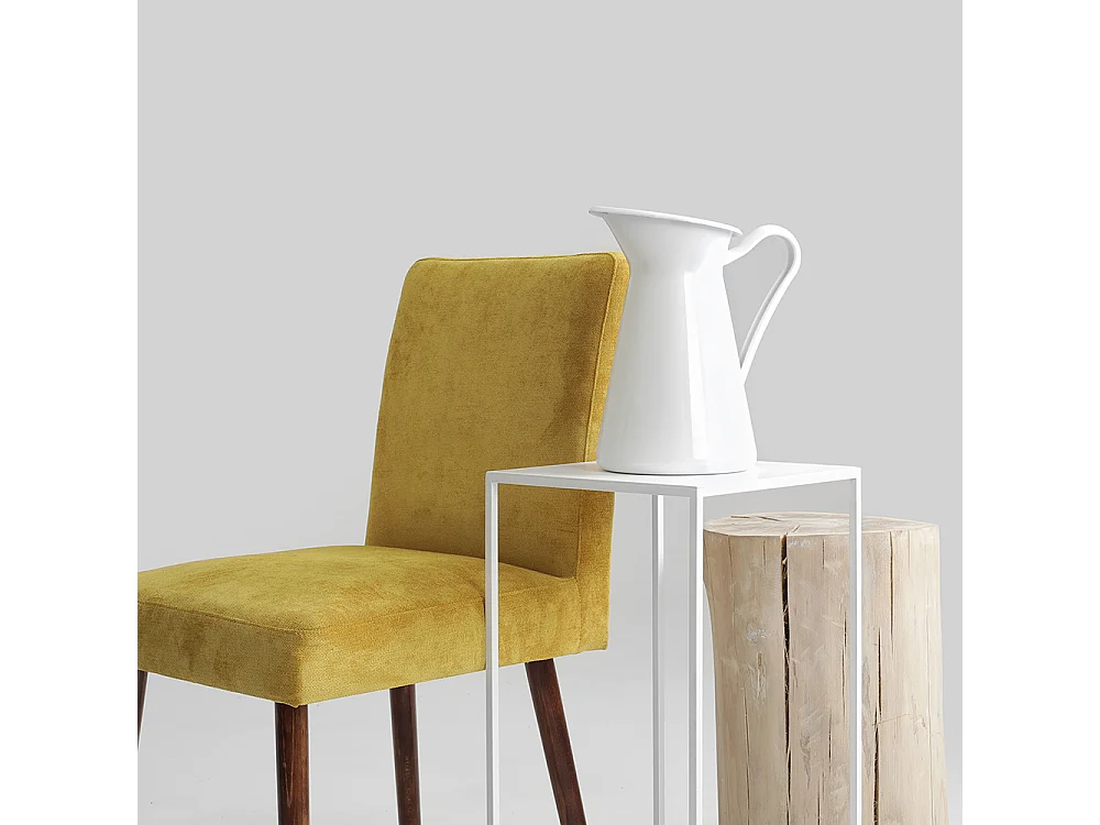 Couchtisch 30x30x60 cm weiß Tensio Metall 30