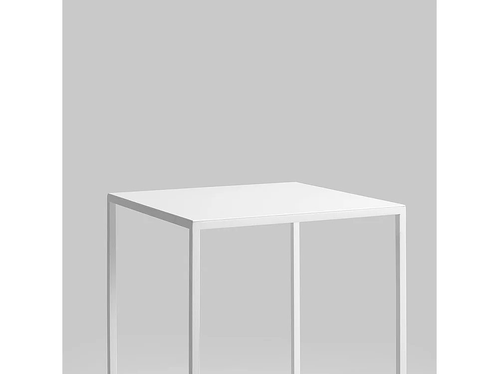 Couchtisch 30x30x60 cm weiß Tensio Metall 30