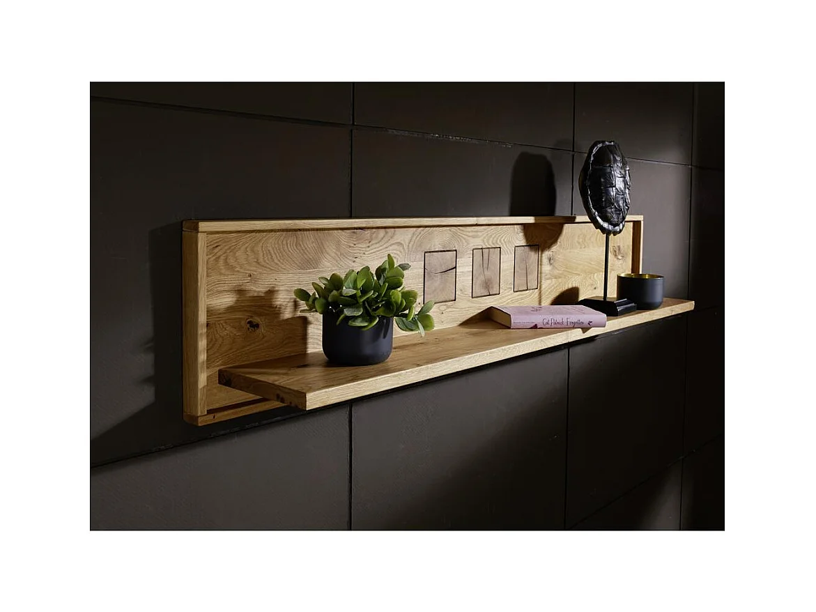 Hängeregal 1,5x0,22x0,3 m Eiche geölt Andromeda WZ-0315