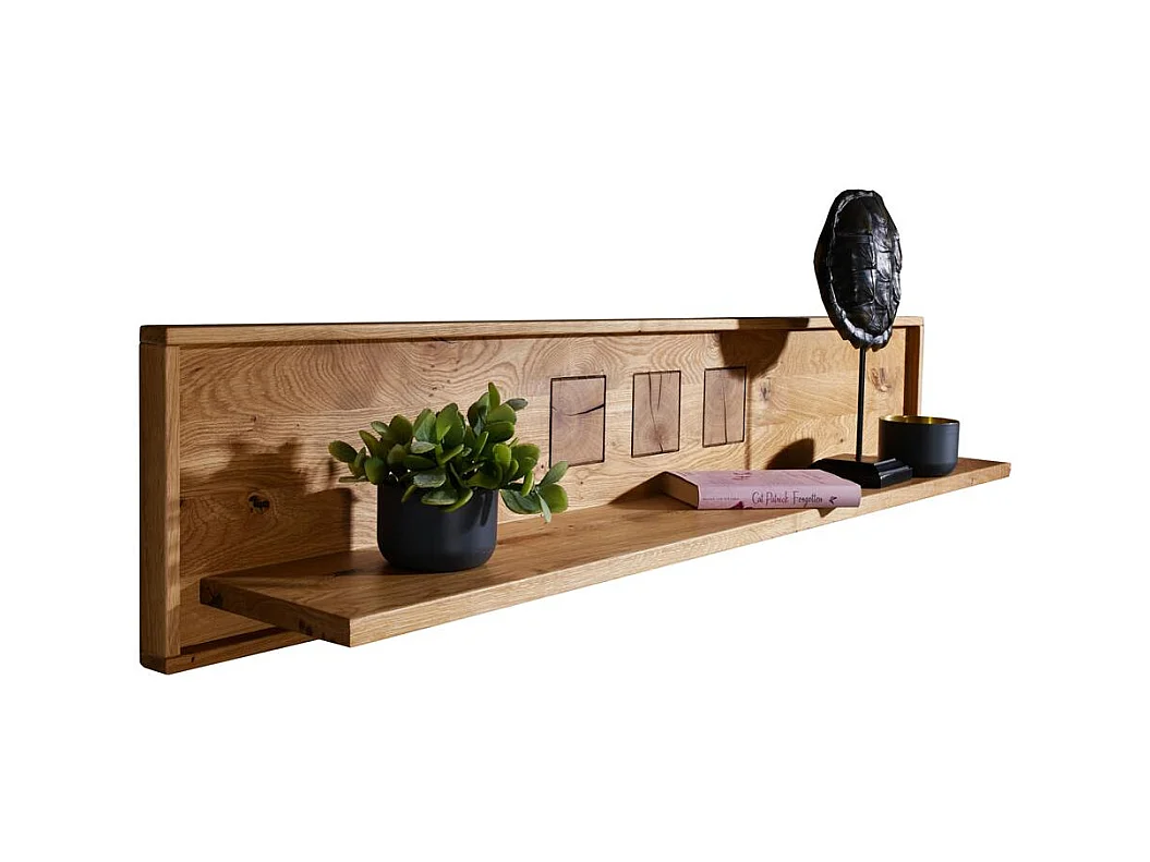 Hängeregal 1,5x0,22x0,3 m Eiche geölt Andromeda WZ-0315