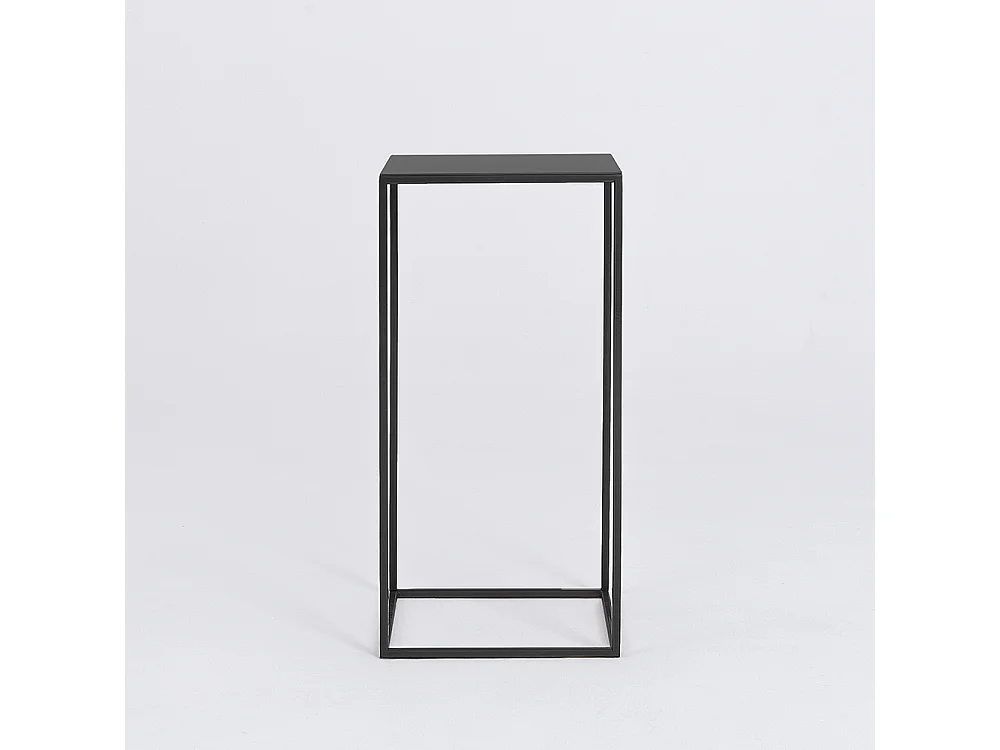 Couchtisch 30x30x60 cm schwarz Tensio Metall 30