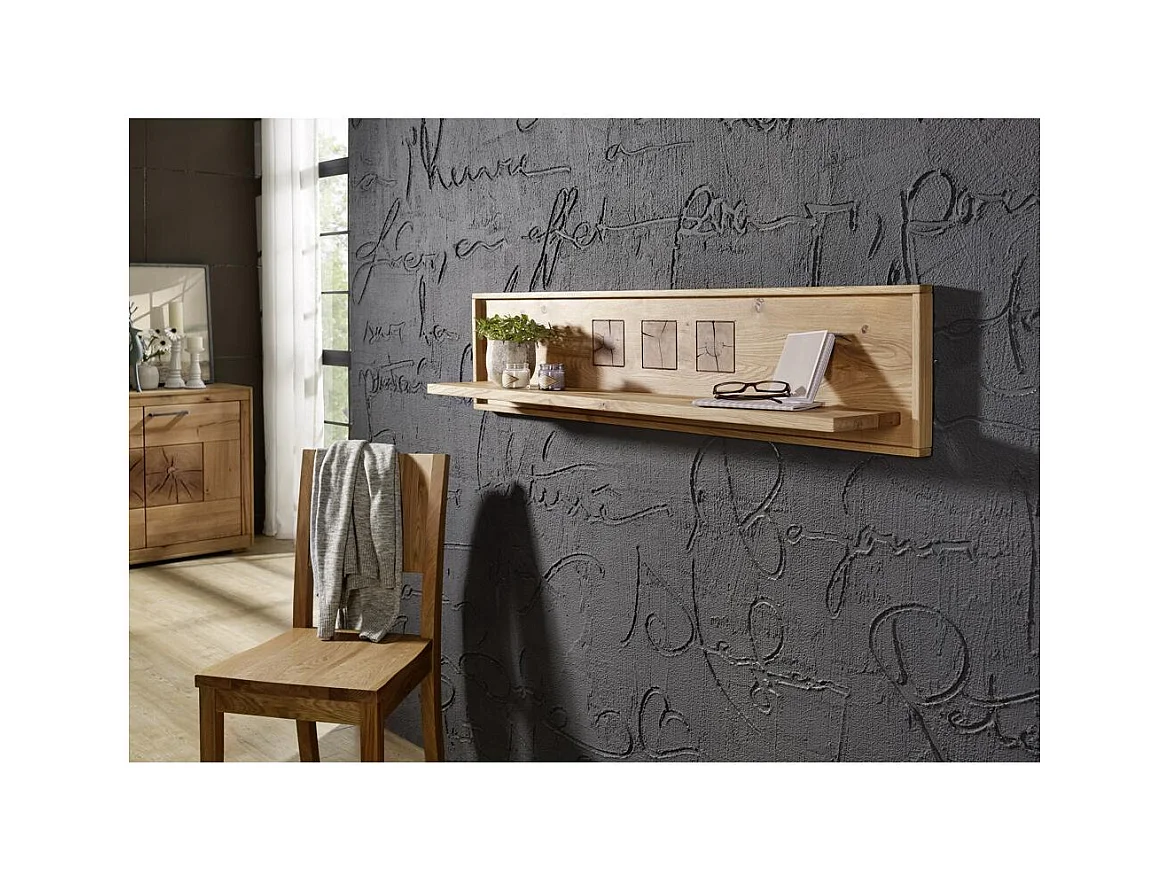 Hängeregal 1,3x0,22x0,3 m Eiche geölt Andromeda WZ-0315