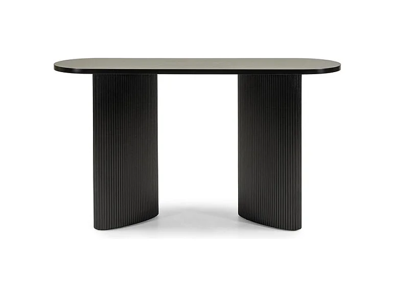 Schreibtisch 140x40x80 cm schwarz Alrequin