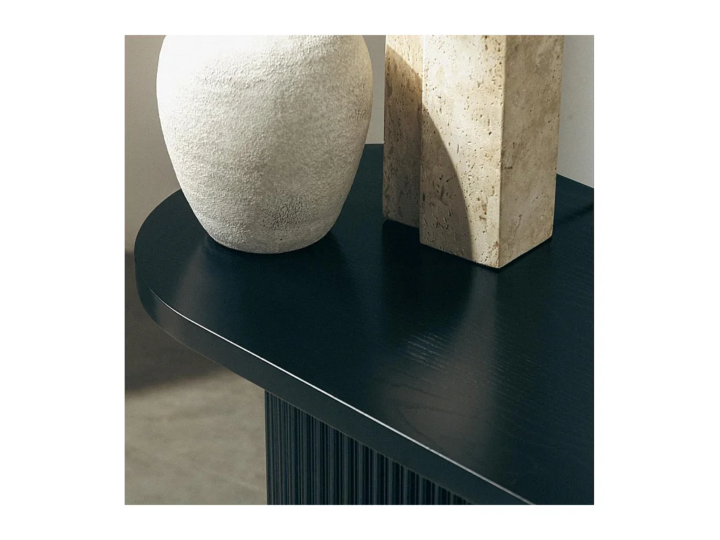 Schreibtisch 140x40x80 cm schwarz Alrequin