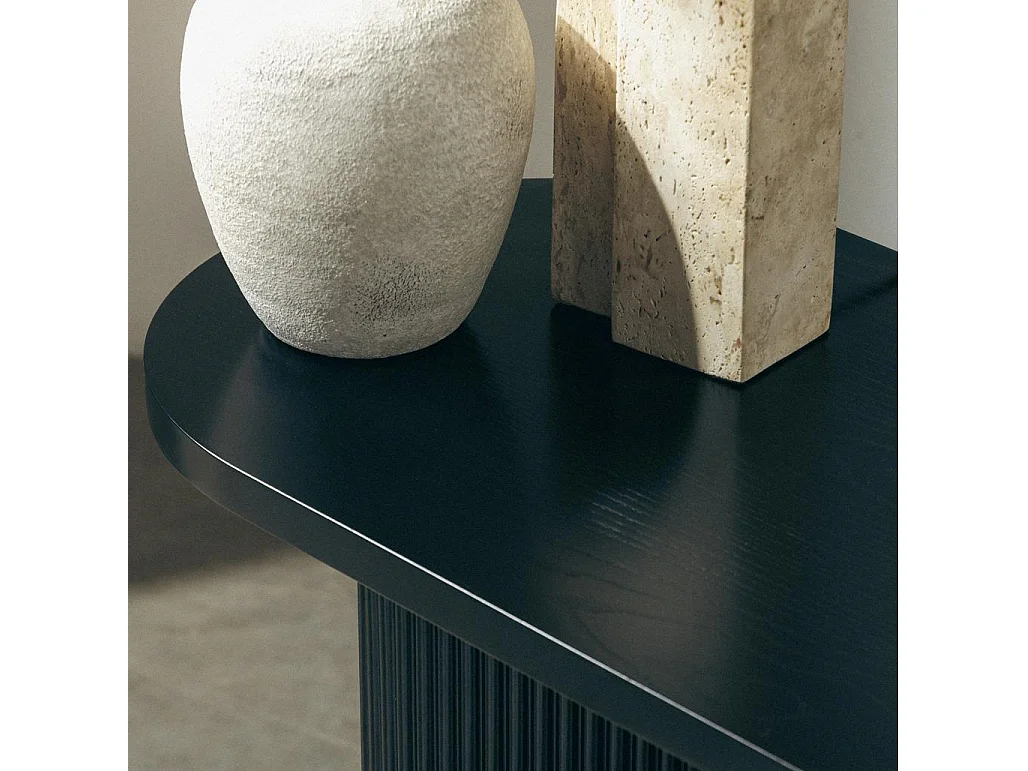 Bureau 140x40x80 cm noir Alrequin