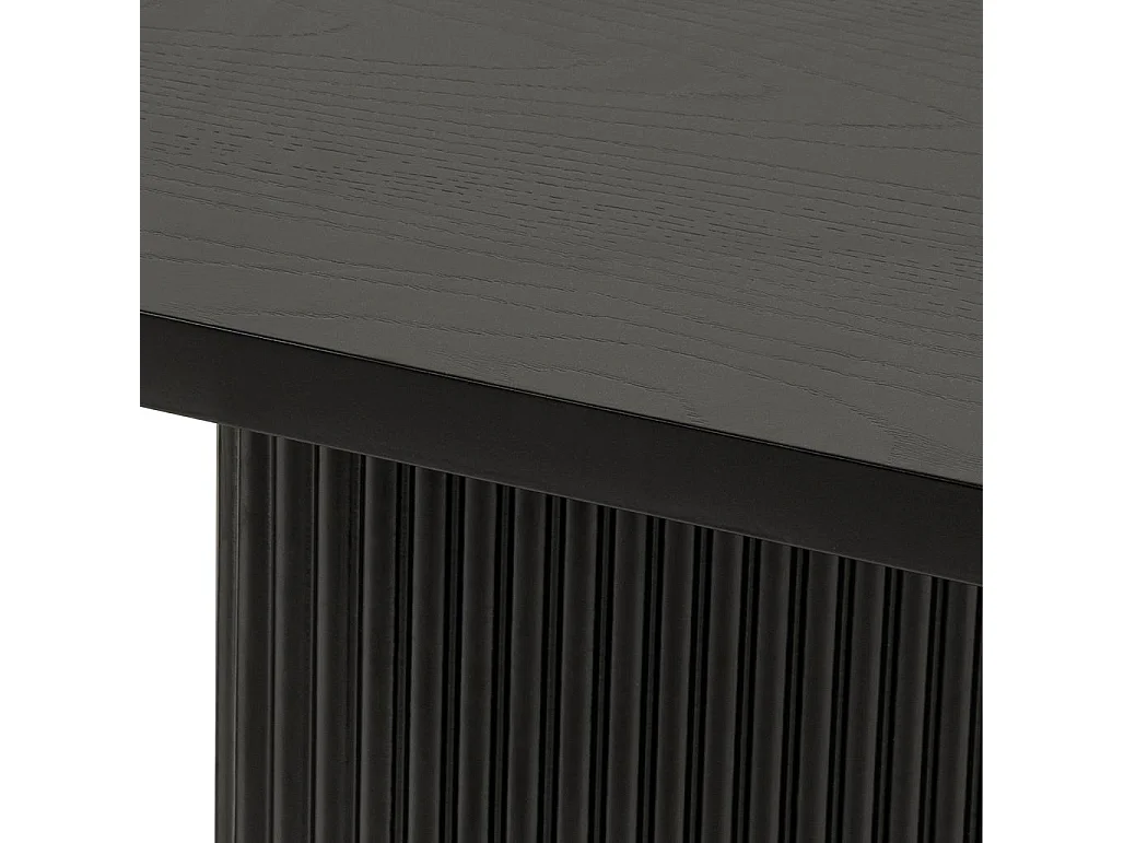 Bureau 140x40x80 cm noir Alrequin