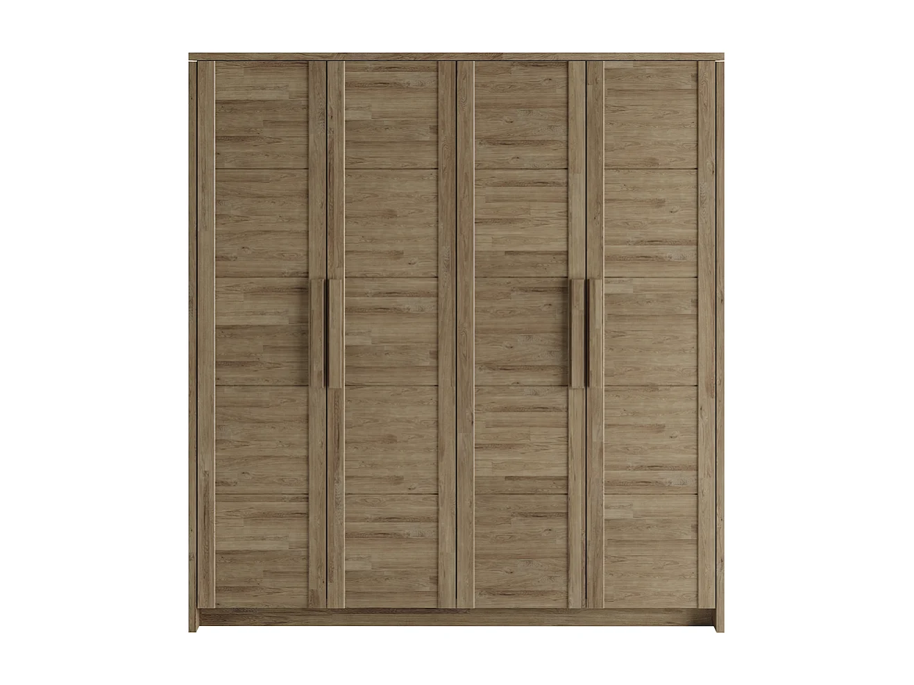 Kast 2.03x0.65x2.2 m Eiken rustiek Timo 4T WG