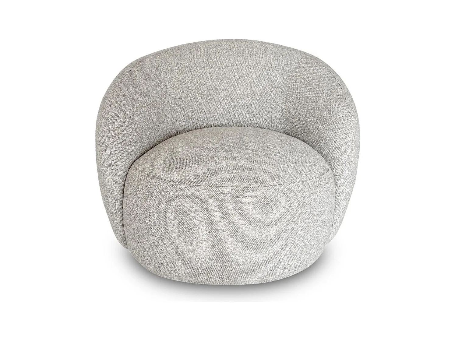 Draaistoel 72x89x91 cm beige Nora