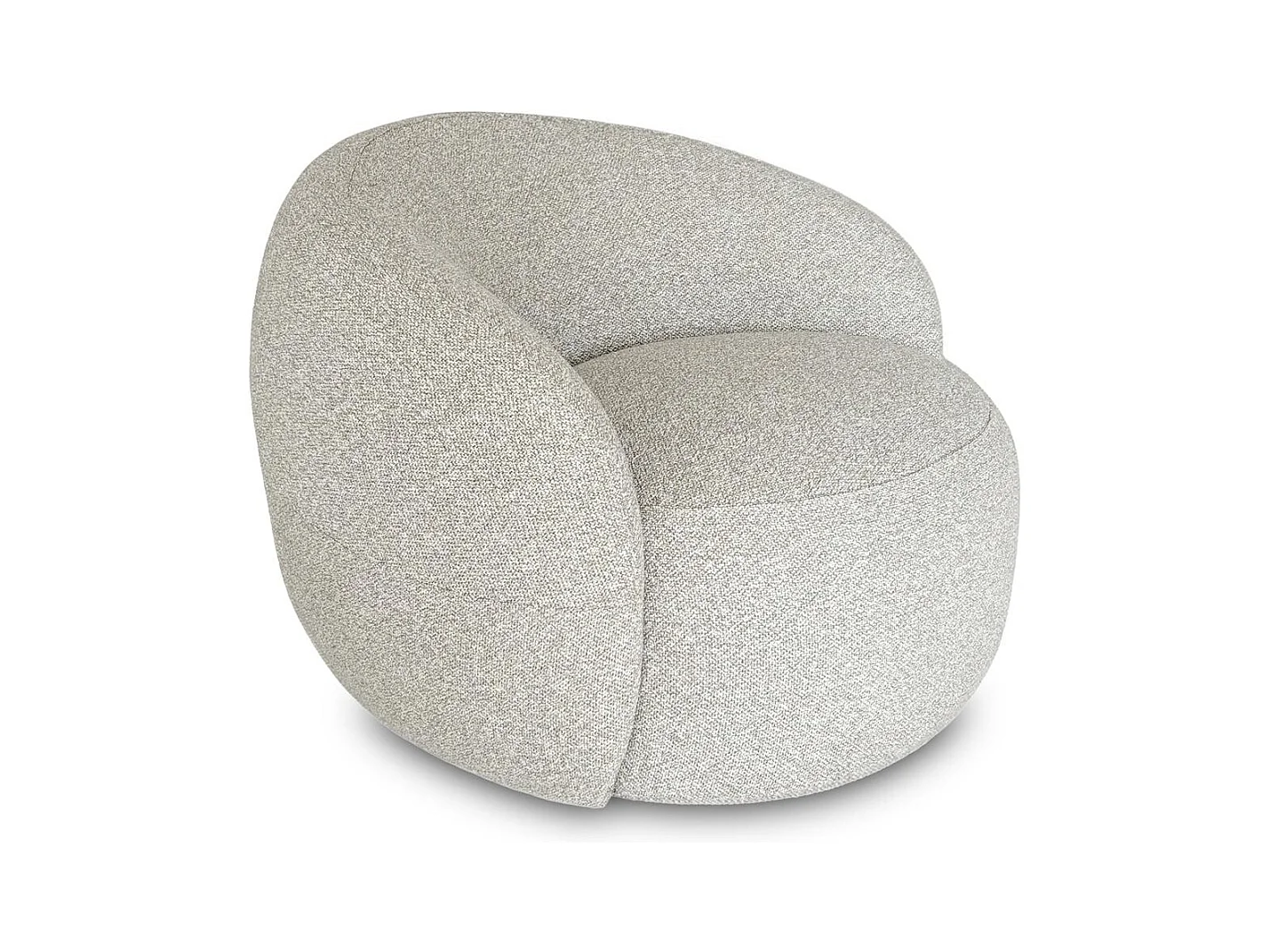 Draaistoel 72x89x91 cm beige Nora