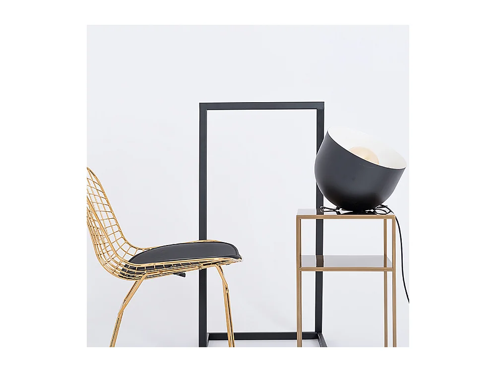 Couchtisch 0,3x0,3x0,6 m gold Tensio 2 Etage Metall 30