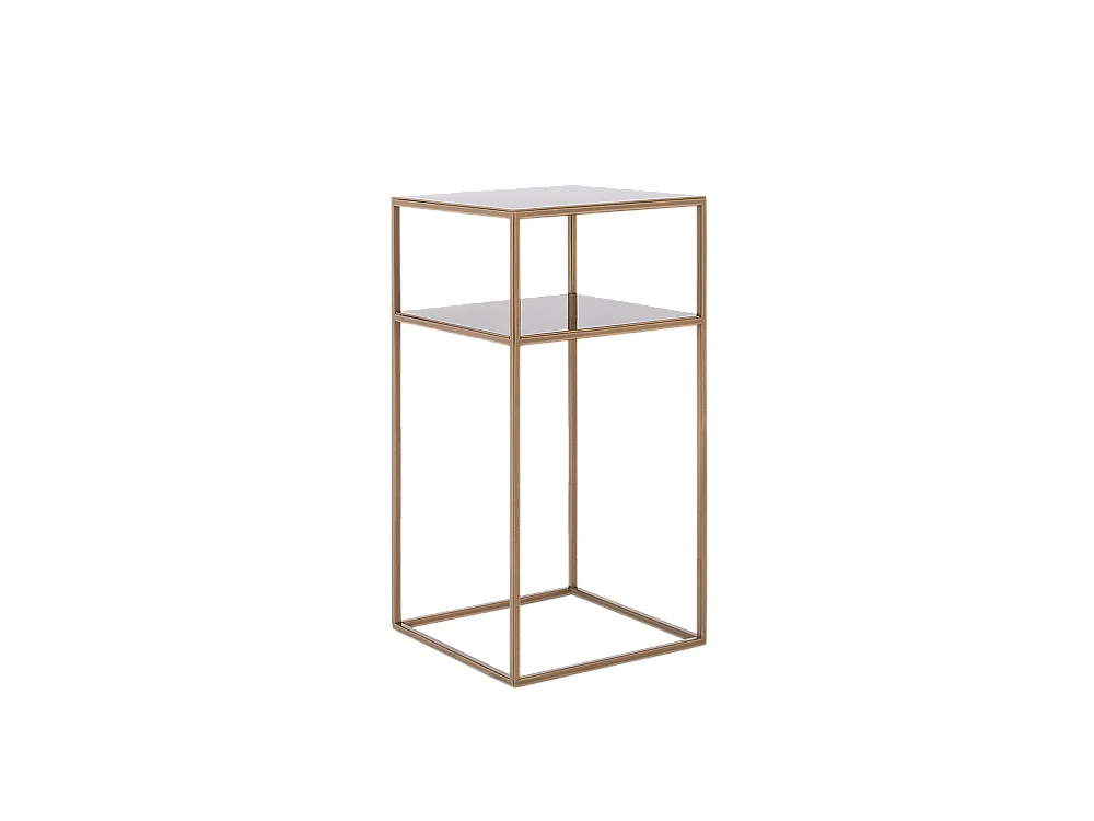 Couchtisch 0,3x0,3x0,6 m gold Tensio 2 Etage Metall 30