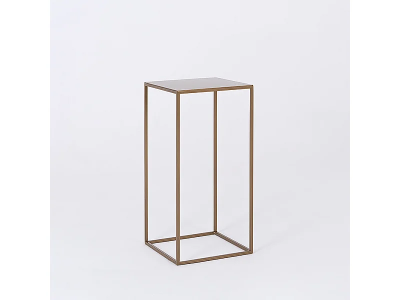 Couchtisch 0,3x0,3x0,6 m gold Tensio Metall 30