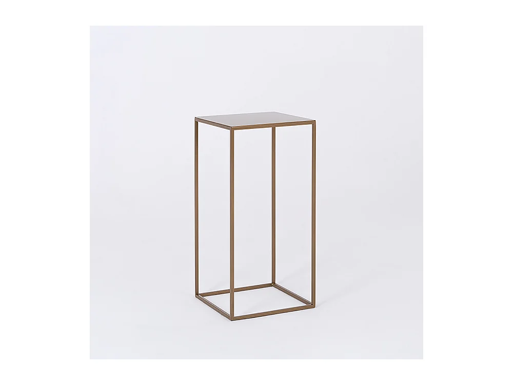 Couchtisch 0,3x0,3x0,6 m gold Tensio Metall 30