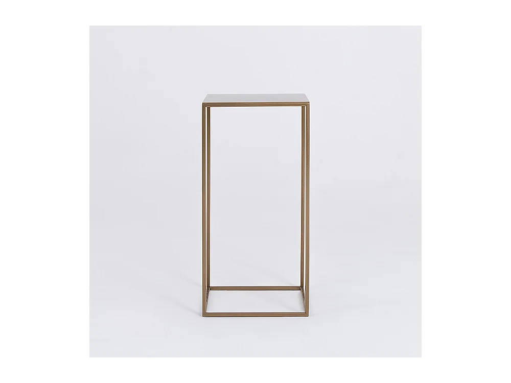 Couchtisch 0,3x0,3x0,6 m gold Tensio Metall 30