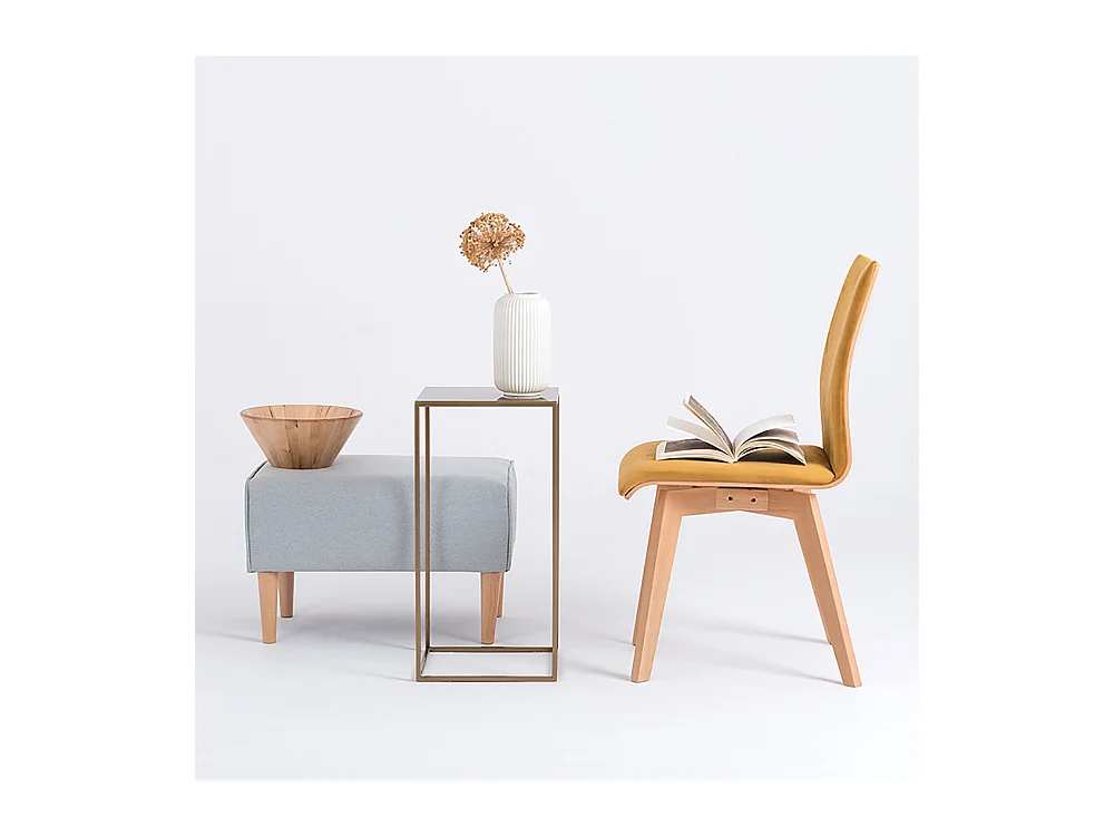 Couchtisch 0,3x0,3x0,6 m gold Tensio Metall 30