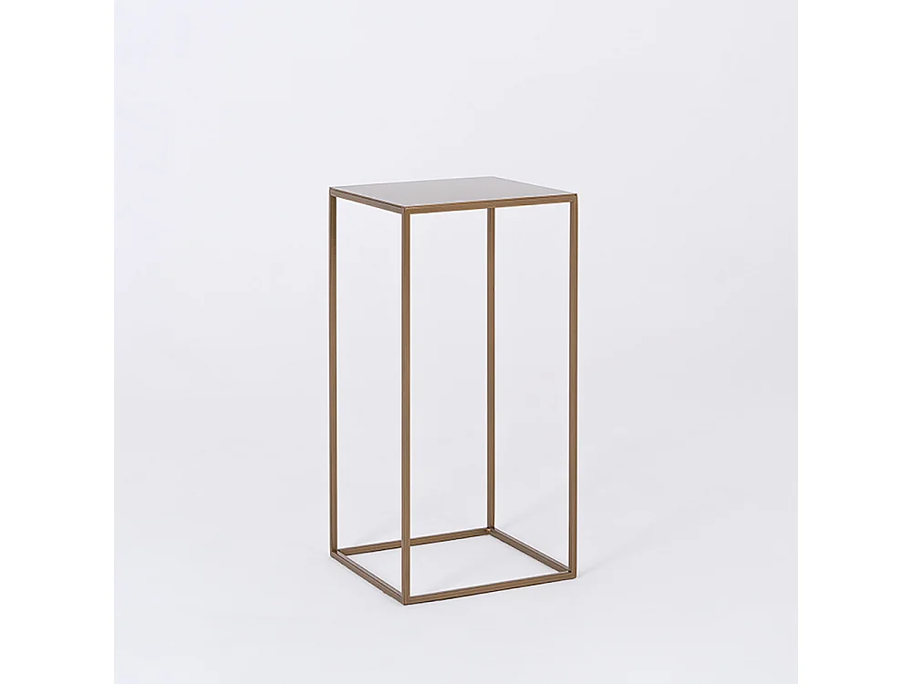 Couchtisch 0,3x0,3x0,6 m gold Tensio Metall 30