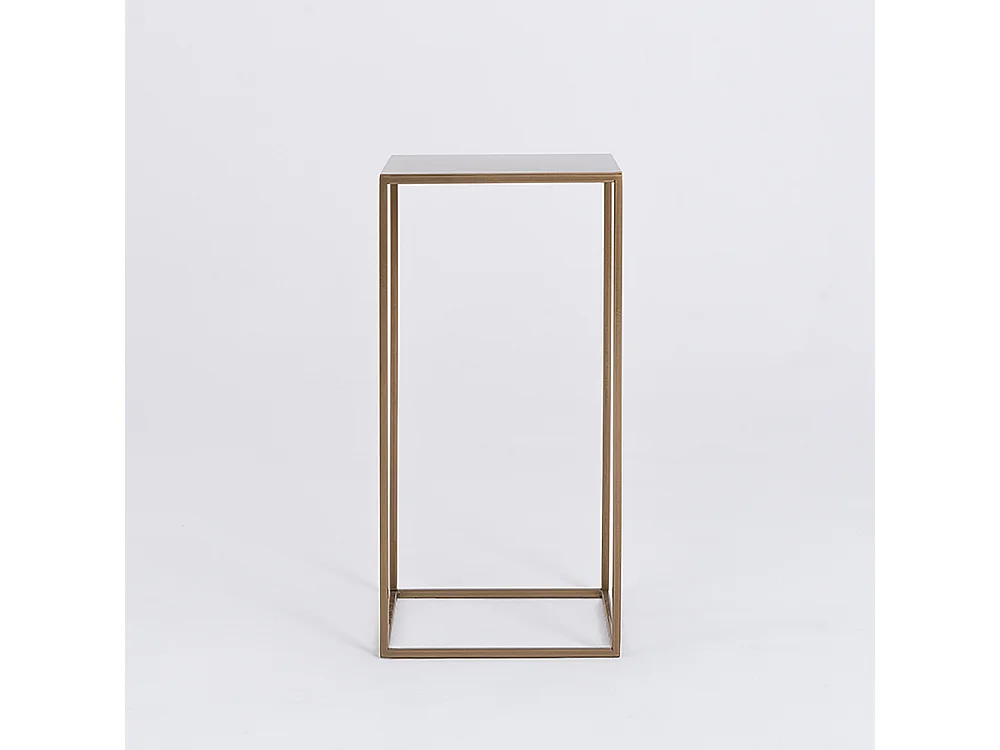 Couchtisch 0,3x0,3x0,6 m gold Tensio Metall 30