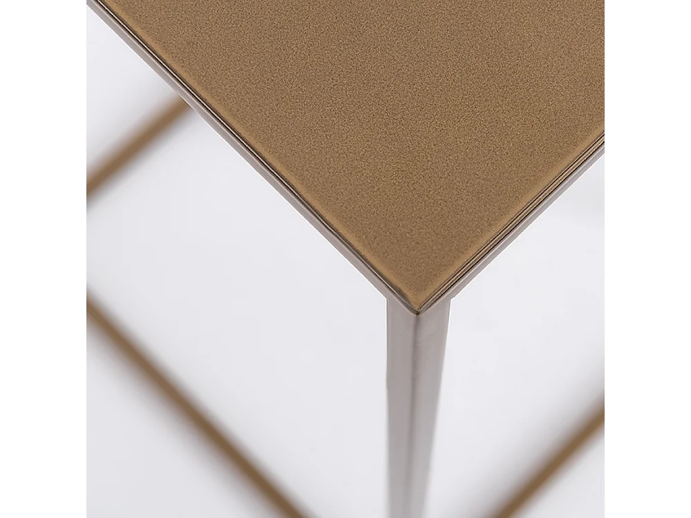Couchtisch 0,3x0,3x0,6 m gold Tensio Metall 30