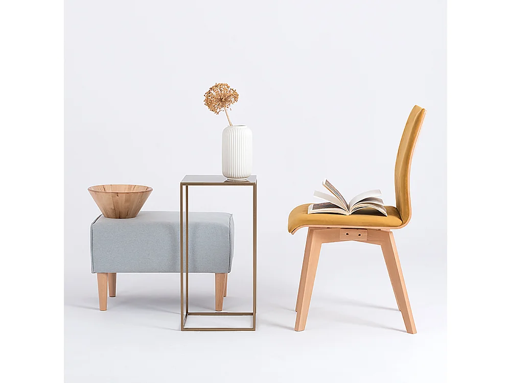 Couchtisch 0,3x0,3x0,6 m gold Tensio Metall 30