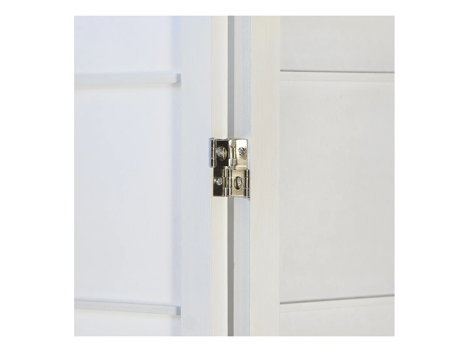 Paravent 264x175x2,2 cm blanc Shoji