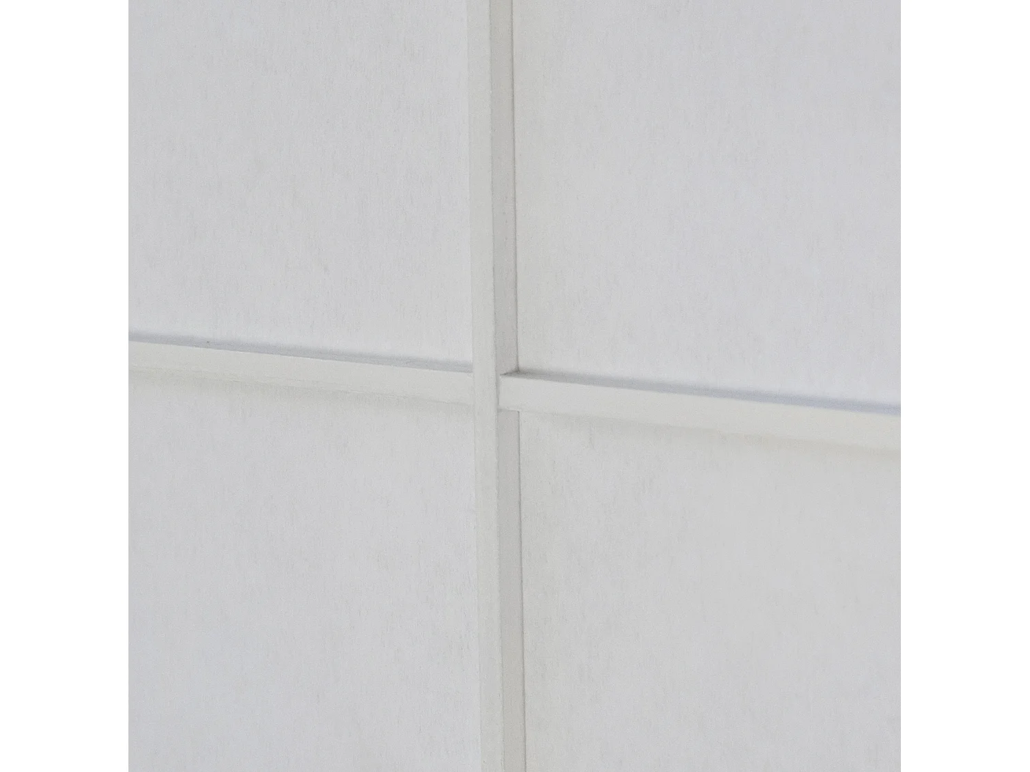 Paravent 264x175x2,2 cm blanc Shoji