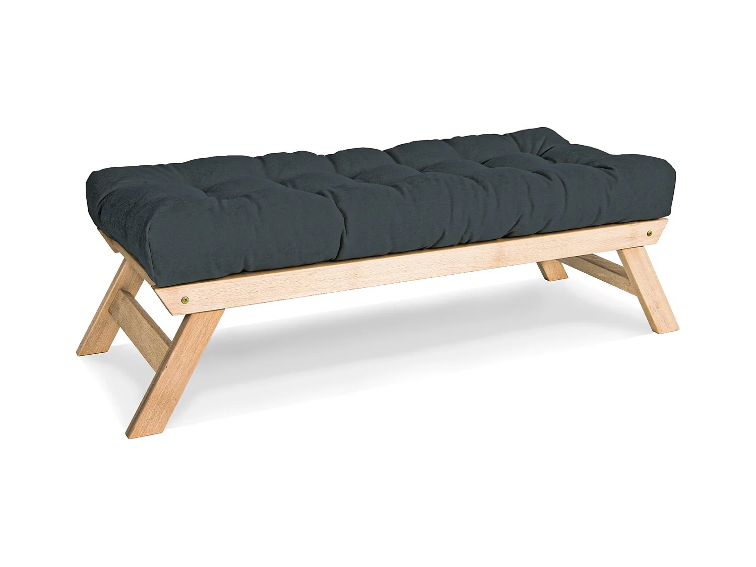 Banc 1.4x0.5x0.43 m graphite allegro