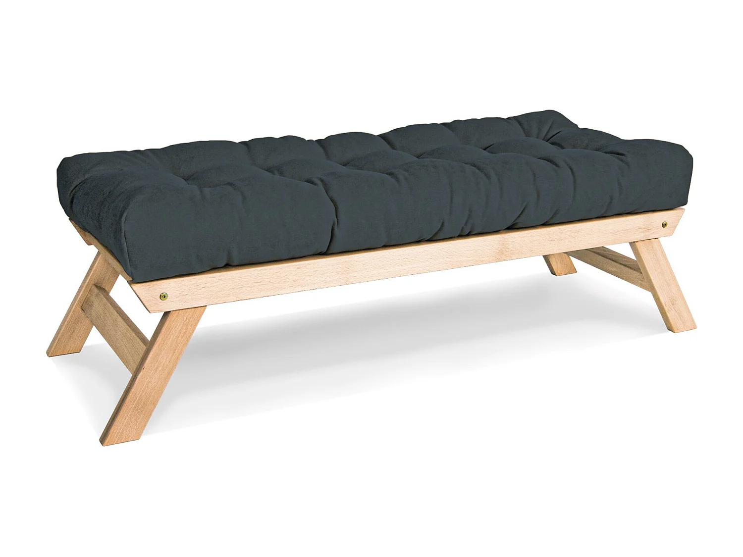 Banc 1.4x0.5x0.43 m graphite allegro