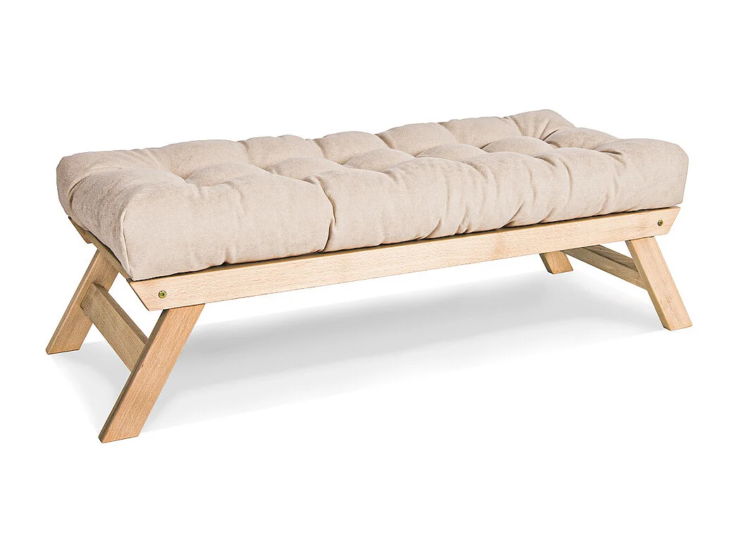 Bank 1,4x0,5x0,43 m Creme Allegro