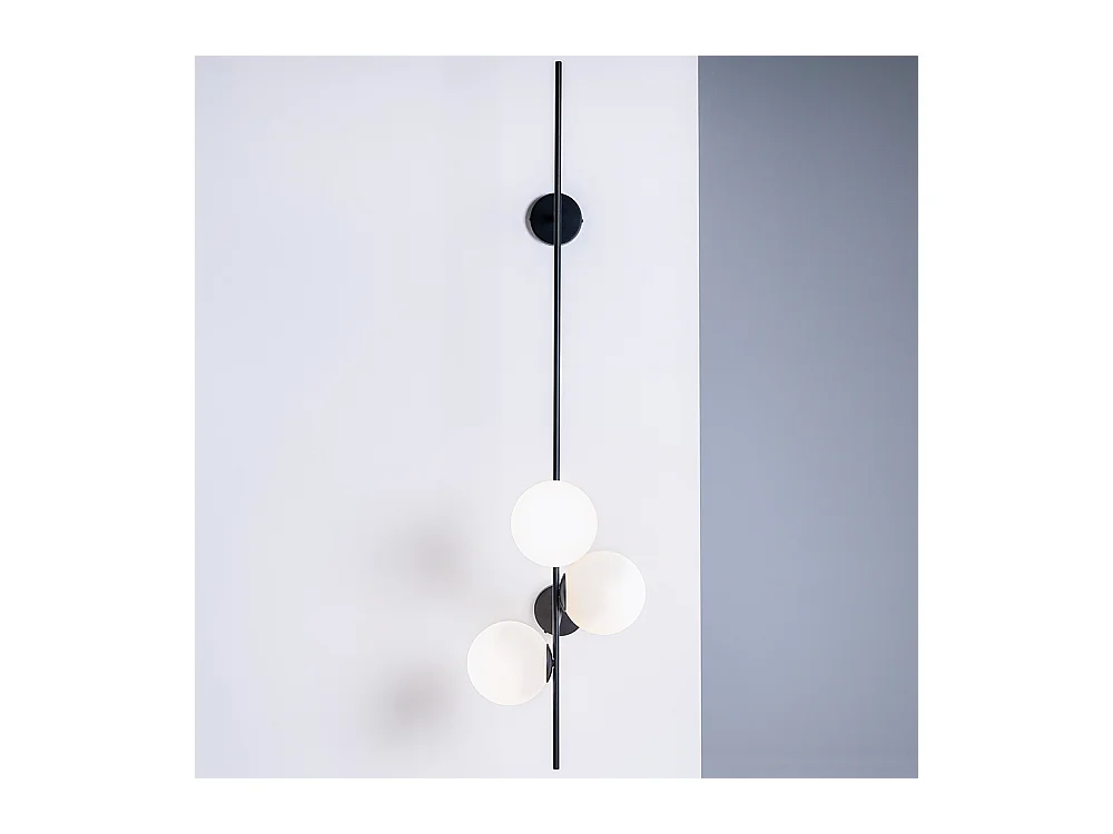 Applique murale 0,5x0,42x1,5 m noire Bobler 2connect