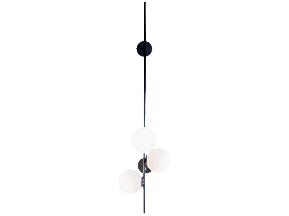 Applique murale 0,5x0,42x1,5 m noire Bobler 2connect