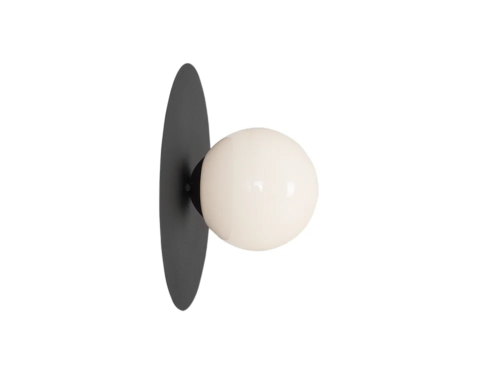 Applique murale 0,24x0,4 m noire SKIVA BALL M