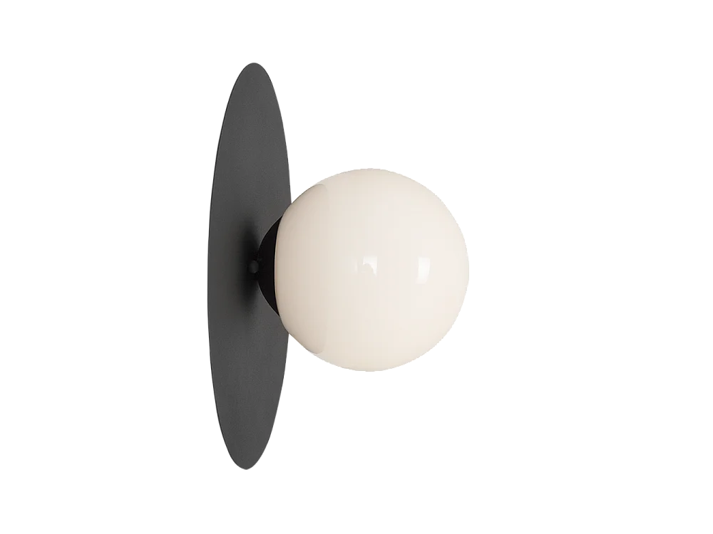 Applique murale 0,24x0,4 m noire SKIVA BALL M