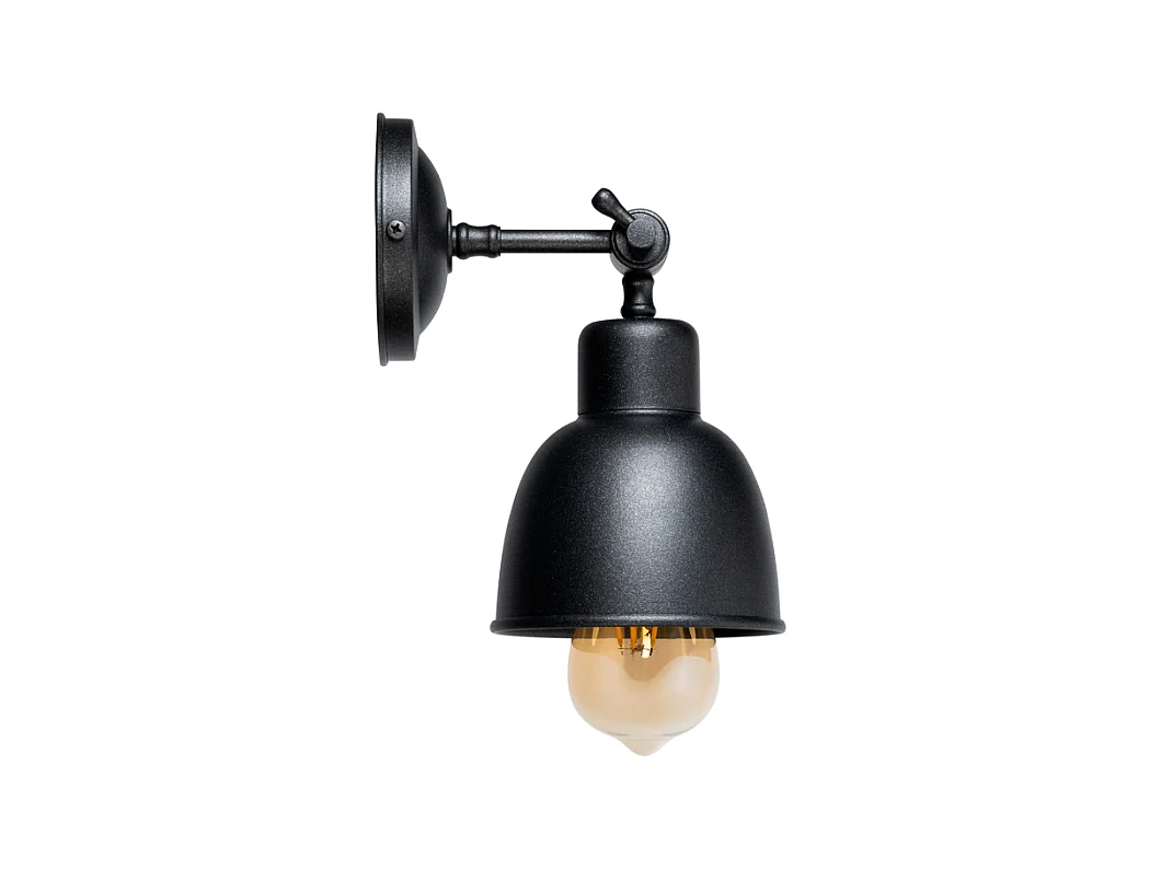 Wandleuchte Schwarz Freja Wandlampe