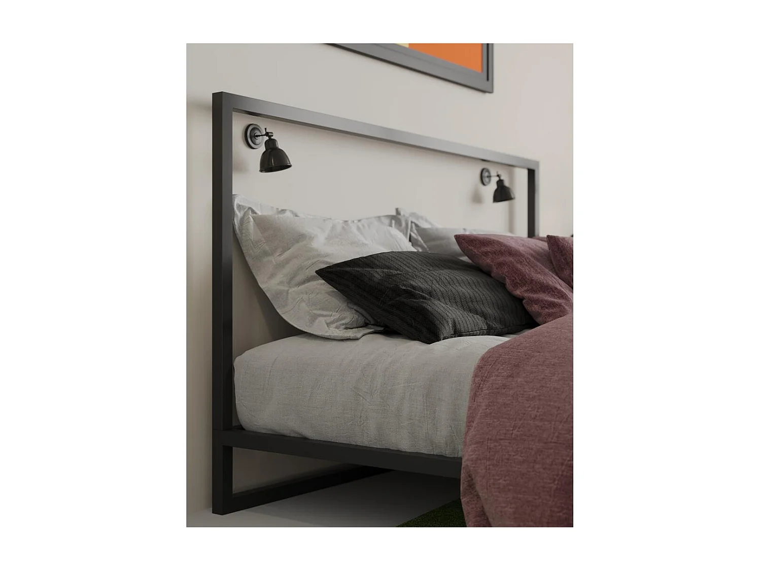 Wandleuchte Schwarz Freja Wandlampe