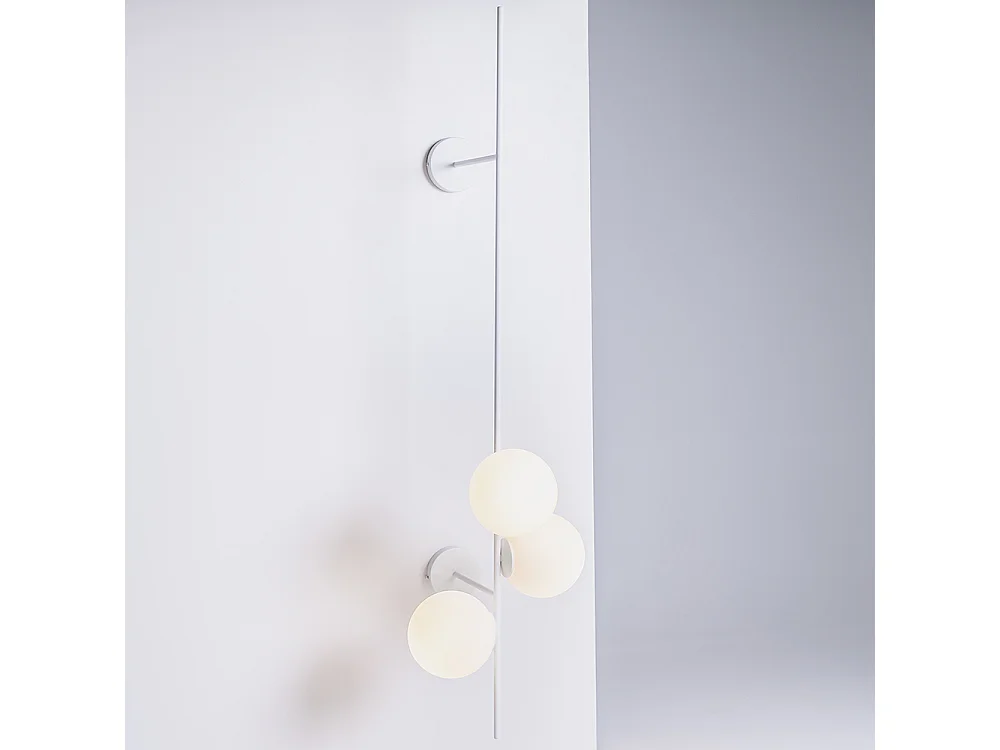 Applique murale 0,5x0,42x1,5 m blanche bobler 2connect