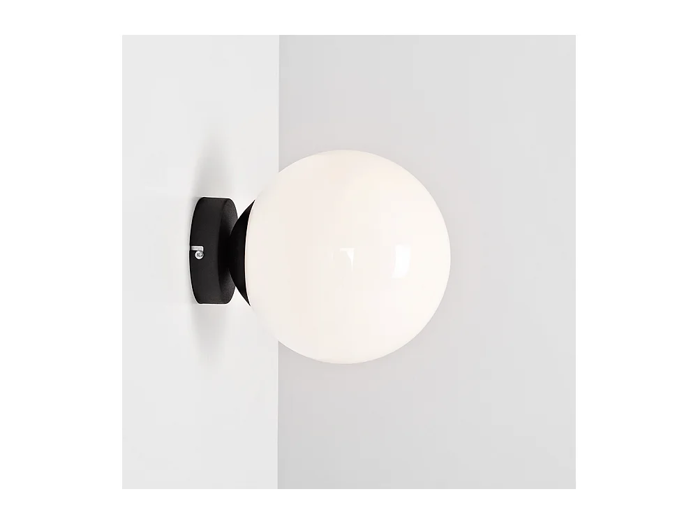 Applique murale 0,24x0,2 m noire MANEN M