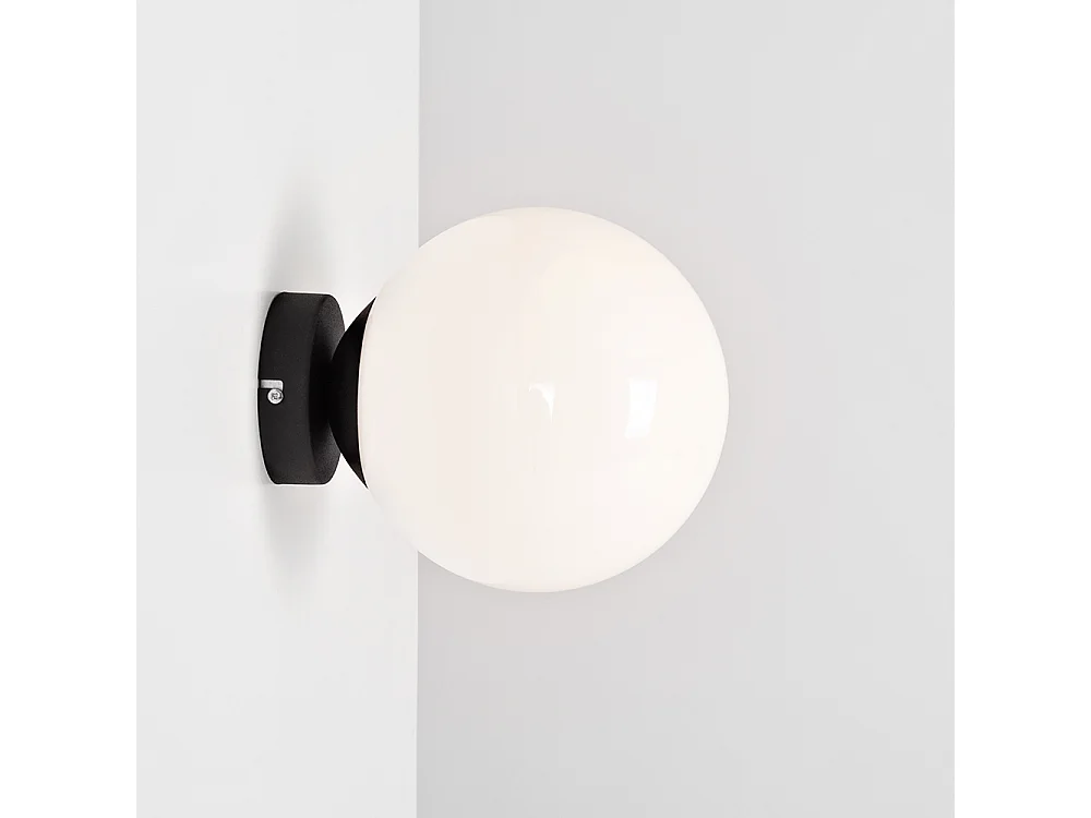 Wandleuchte 0,24x0,2 m schwarz MANEN M