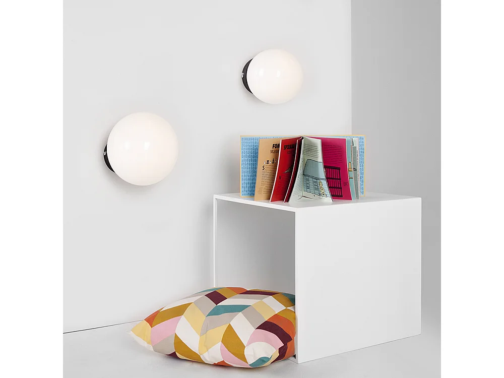 Wandleuchte 0,24x0,2 m schwarz MANEN M