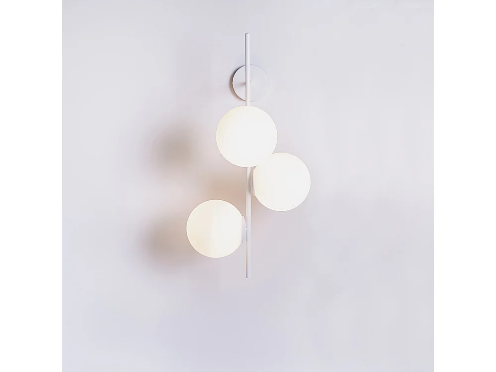 Applique murale 0,5x0,42x0,75 m blanche Bobler 1connect