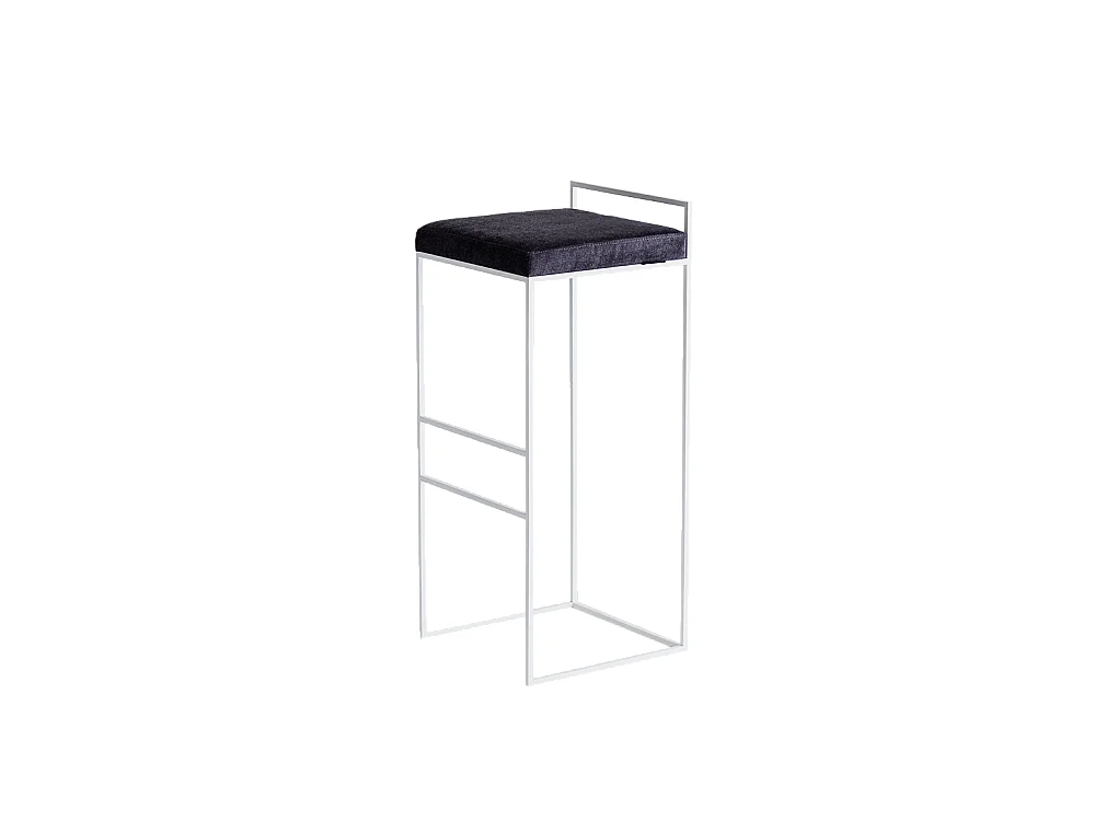 Banco de Bar 0.35x0.35x0.82 m branco DISI chmura burzowa(mt15)