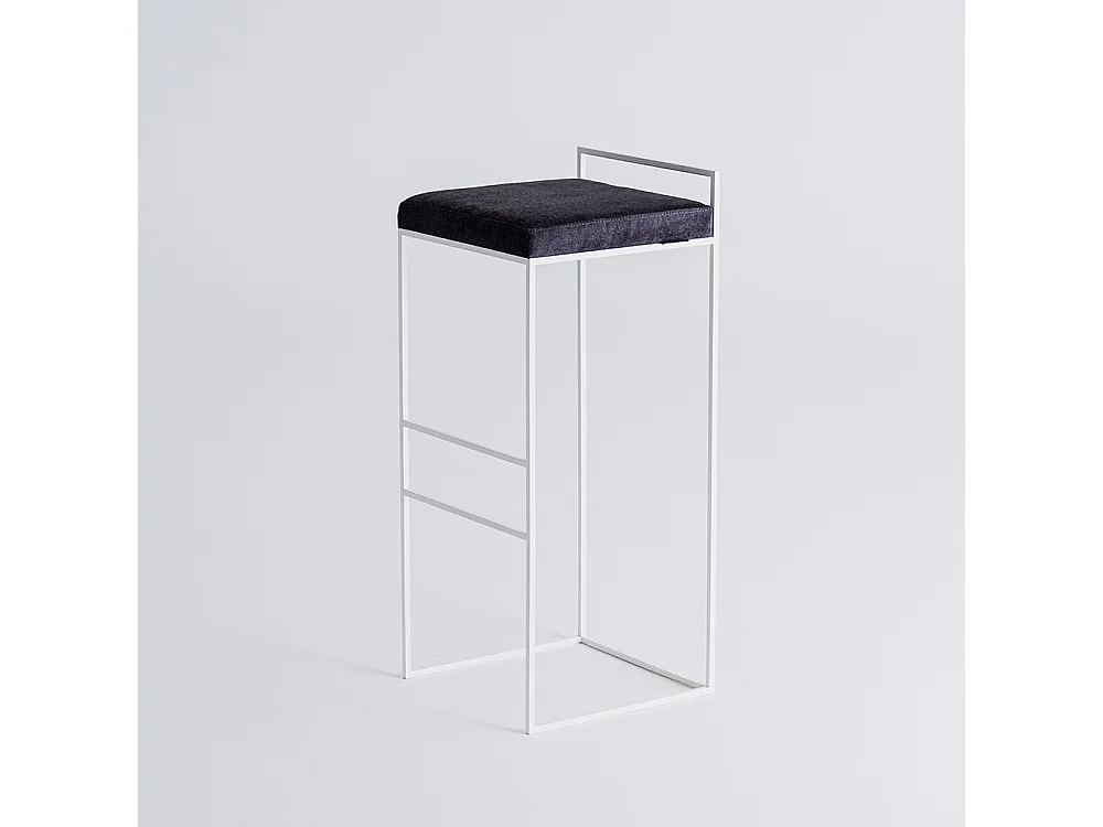 Barkruk 0.35x0.35x0.82 m wit DISI chmura burzowa(mt15)